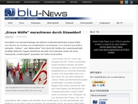 Bild zum Artikel: „Graue Wölfe” marschieren durch Düsseldorf