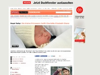 Bild zum Artikel: Royal Baby: Die kleine Prinzessin heißt Charlotte Elizabeth Diana