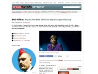 Bild zum Artikel: BND-Affäre: Angela Merkels ehrliche Regierungserklärung