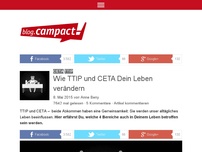 Bild zum Artikel: Wie TTIP und CETA Dein Leben verändern