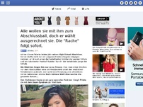 Bild zum Artikel: Alle wollen sie mit ihm zum Abschlussball, doch er wählt ausgerechnet sie. Die 'Rache' folgt sofort.