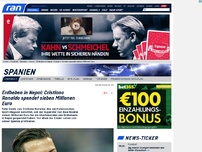 Bild zum Artikel: Nepal-Erdbeben: CR7 spendet sieben Millionen Euro