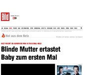 Bild zum Artikel: Dank 3D-Ausdruck - Blinde Mutter ertastet Baby zum ersten Mal