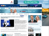Bild zum Artikel: Neuer Facebook-Trojaner im Umlauf: Vorsicht beim Öffnen unbekannter Links - RTL.de