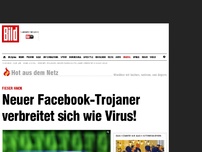 Bild zum Artikel: Fieser Hack - Neuer Facebook-Trojaner  verbreitet sich wie Virus!