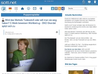 Bild zum Artikel: Wird das Merkels Todesstoß oder will man sie weg haben? E-Mails beweisen Wahlbetrug - BND Skandal spitzt sich zu