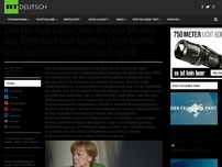 Bild zum Artikel: Die No-Spy-Lüge: Wie Angela Merkel die Öffentlichkeit hinters Licht führte und faktisch Wahlbetrug beging