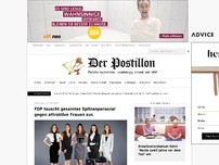 Bild zum Artikel: FDP tauscht gesamtes Spitzenpersonal gegen attraktive Frauen aus