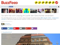 Bild zum Artikel: 15 Bilder zeigen, wie Leipzig sich verändert hat