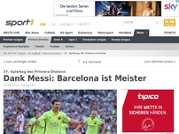 Bild zum Artikel: Dank Messi: Barcelona ist Meister