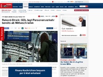 Bild zum Artikel: +++ Bahn-Streik im Live-Ticker +++ - 'Ohne Sinn und ohne Not': Bahn keilt gegen neue Streikankündigung der GDL