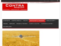 Bild zum Artikel: Schweiz: Handelsketten werfen Monsantos “Glyphosat” aus dem Sortiment