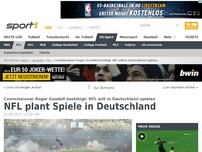 Bild zum Artikel: NFL plant Spiele in Deutschland