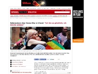 Bild zum Artikel: Referendum über Homo-Ehe in Irland: 'Ich bin so glücklich, ich könnte platzen'