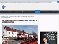Bild zum Artikel: Linksgrün erstarrt: Tröglitz - Brandanschlag in Wirklichkeit ein Versicherungsbetrug?