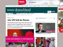 Bild zum Artikel: »Der SPD fehlt der Mumm«
