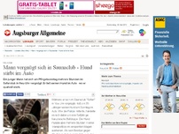 Bild zum Artikel: Neu-Ulm: Mann vergnügt sich in Saunaclub - Hund stirbt im Auto