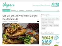 Bild zum Artikel: Die 15 besten veganen Burger Deutschlands