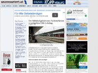 Bild zum Artikel: Der Bahnhof gehört uns: Tschetschenen verprügelten ÖBB-Lehrling