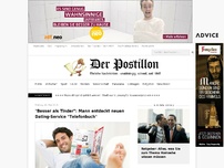 Bild zum Artikel: 'Besser als Tinder': Mann entdeckt neuen Dating-Service 'Telefonbuch'