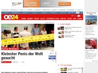Bild zum Artikel: Wettbewerb sucht kleinsten Penis der Welt