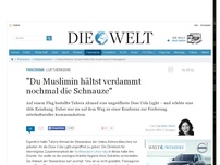 Bild zum Artikel: Luftverkehr: 'Du Muslimin hältst verdammt nochmal die Schnauze'