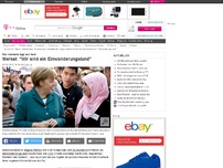 Bild zum Artikel: Kanzlerin Merkel legt sich fest: 'Wir sind ein Einwanderungsland'