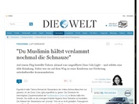 Bild zum Artikel: Luftverkehr: 'Du Muslimin hältst verdammt noch mal die Schnauze'