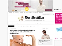 Bild zum Artikel: Wow! Dieser Mann liebt seinen Oberarm so sehr, dass er ihn sich auf den Oberarm tätowieren ließ