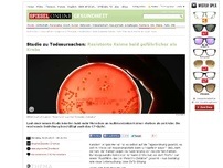Bild zum Artikel: Studie zu Todesursachen: Resistente Keime bald gefährlicher als Krebs