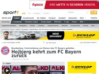 Bild zum Artikel: Höjbjerg kehrt zum FC Bayern zurück