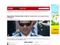 Bild zum Artikel: Ägyptischer Präsident Sisi in Berlin: Deutschland verramscht seine Prinzipien
