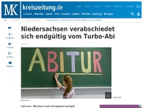Bild zum Artikel: Niedersachsen kehrt ab dem Sommer zum Abitur nach 13 Jahren zurück
