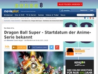 Bild zum Artikel: Dragon Ball Super - Startdatum bekannt gegeben!