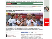 Bild zum Artikel: 10:0-Erfolg gegen Elfenbeinküste: Deutschland siegt zweistellig zum WM-Auftakt