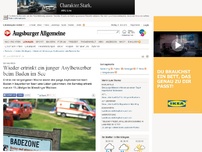 Bild zum Artikel: Donau-Ries: Wieder ertrinkt ein junger Asylbewerber beim Baden im See