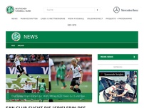 Bild zum Artikel: Fan Club sucht die 'Spielerin des Spiels' gegen die Elfenbeinküste