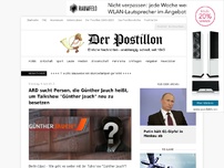Bild zum Artikel: ARD sucht Person, die Günther Jauch heißt, um Talkshow 'Günther Jauch' neu zu besetzen