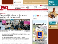 Bild zum Artikel: Syrische Flüchtlinge in Dortmund drohen mit Hungerstreik