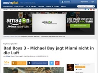 Bild zum Artikel: Update zu Bad Boys 3 - Michael Bay jagt Miami nicht in die Luft, ABER...