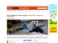 Bild zum Artikel: Ohne Ausbildung, Wohnung, Hilfe: Deutschlands vergessene Jugendliche
