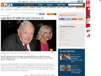 Bild zum Artikel: David Rockefeller  - 
Legendärer US-Milliardär wird 100 Jahre alt
