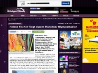 Bild zum Artikel: Helene Fischer fliegt durchs Münchner Olympiastadion