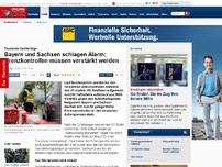 Bild zum Artikel: Tausende Verdächtige - Bayern und Sachsen schlagen Alarm: Grenzkontrollen müssen verstärkt werden
