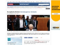 Bild zum Artikel: Europäische Einheit: Schrebergärtner Schäuble
