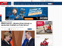Bild zum Artikel: Hinwendung zu Russland? - Militärexperte: „Ukraine-Krise könnte zu deutschem Kniefall vor Putin führen“