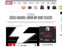 Bild zum Artikel: Süße Knuddel-Show mit Baby Celeste