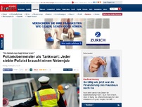 Bild zum Artikel: 'Die Belastung steigt immer mehr' - Deutsche Polizisten in der Armutsfalle: Jeder siebte braucht einen Zweitjob