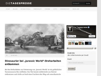 Bild zum Artikel: Dinosaurier bei „Jurassic World“-Dreharbeiten entkommen