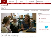 Bild zum Artikel: Von null Deutsch zum Abi mit 1,0